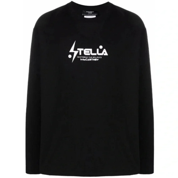 STELLA McCARTNEY Restoring The Balance long-sleeve T-shirt B641 - Picture 1 of 6